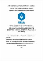 Rehabilitación Oral De Paciente Edéntulo Parcial Inferior (Reporte De ...